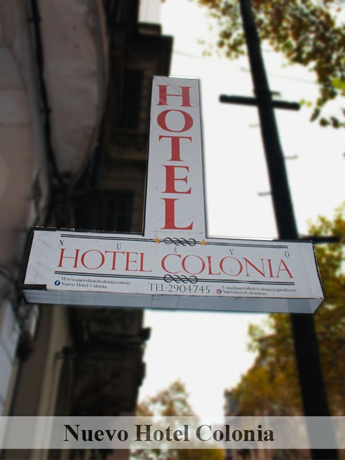 Nuevo Hotel Colonia Montevideo Bagian luar foto